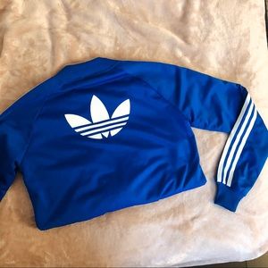 Adidas Originals Blue Trefoil Track Jacket